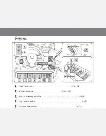 toyota harrier hybrid 2020-2021 owners manual in english